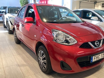 Nissan Micra1.2 CVT Automat Kamera Euro 5 2014, Halvkombi