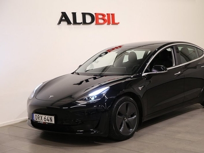 Tesla Model 3Standard Range Plus RWD Drag Pano Nav Läder 2020, Halvkombi