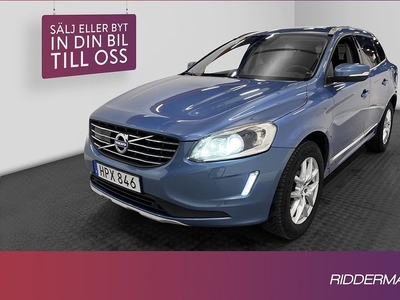 Volvo XC60D4 AWD Summum VOC Värmare Pano Drag BLIS 2016, SUV