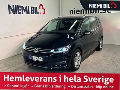 Volkswagen Touran 2.0 TDI 7-sits Dvärm Drag Carplay S/V-hjul