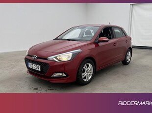 Hyundai i20 1.4 Automatisk 101hk Premium Rattvärme