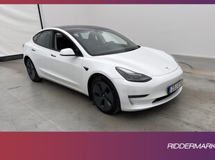 Tesla Model 3 Long Range AWD En-Brukare Autopilot Sv.Såld