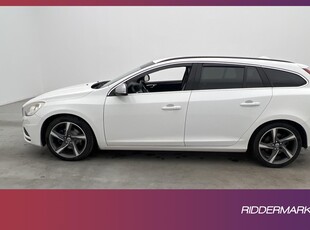 Volvo V60 D4 163hk R-Design VOC D-Värmare P-Sensorer Drag