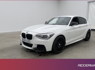 BMW 116M Sport M-Värm Sensorer Farthållare 0.56L Mil 2015, Halvkombi