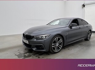 BMW 430i Gran Coupé M Sport Cockpit H K T-lucka Skinn 2018, Sportkupé