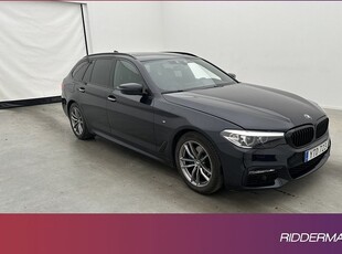 BMW 520d xDrive M Sport D-Värmare Cockpit Pano Kamera Navi 2018, Kombi