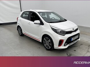 Kia PicantoGT-Line Skinn Kamera CarPlay Rattvärme 2018, Halvkombi