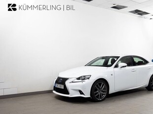 Lexus IS300h 2.5 CVT F Sport Mark Levinson Navi Läder BL 2015, Sedan