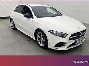 Mercedes A200Benz A 200 AMG Line P-Värm Kamera 0,52l Mil 2019, Halvkombi