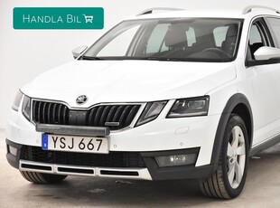 Skoda OctaviaScout 2.0 TDI 4x4 D-Värm Dubb Drag Nybes 150h 2019, Kombi