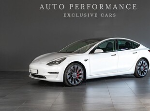 Tesla Model 3Performance Autopilot Hemleverans 2021, Halvkombi