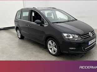 Volkswagen Sharan2.0 TDI 4M 7-Sits D-Värmare Pano Drag 2018, Minibuss