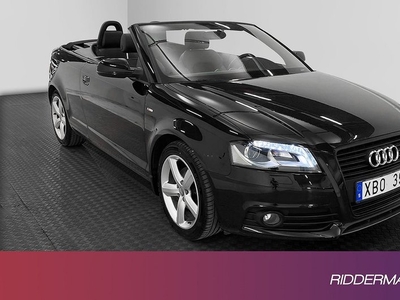 Audi A3Cabriolet S Tronic S-Line Halvskinn Sensorer 2013, Halvkombi