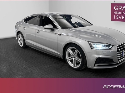 Audi A5Quattro Sportback TDI S-Line Halvskinn PDC 2017, Sportkupé