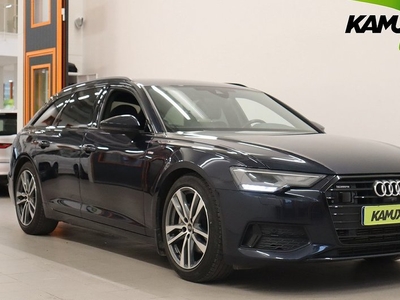 Audi A6Quattro 45 TFSI S-line 360 kamera D-Värm Drag 2019, Kombi