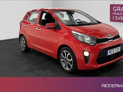 Kia Picanto1.0 MPI Värmare Rattvärme Kamera Välservad 2021, Halvkombi