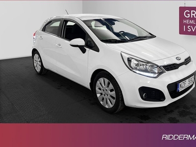 Kia Rio1.2 CVVT GLS Värmare Rattvärme Välservad 2014, Halvkombi