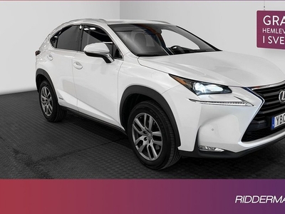 Lexus NX300h Hybrid AWD Comfort Skinn Kamera Välserv 2016, SUV