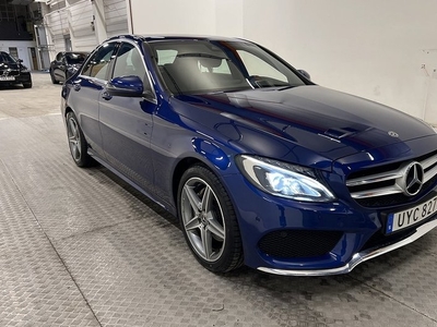 Mercedes C220Benz C 220 d AMG Skinn Sensorer Välservad 2019, Sedan