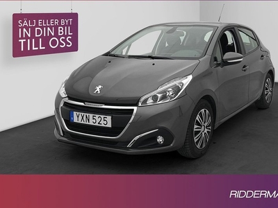 Peugeot 2081.2 VTi Active En-brukare Välserv 0,45l mil 2018, Halvkombi