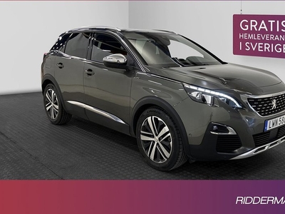 Peugeot 3008BlueHDi GT Pano Värm Kamera Drag Välserv 2017, SUV