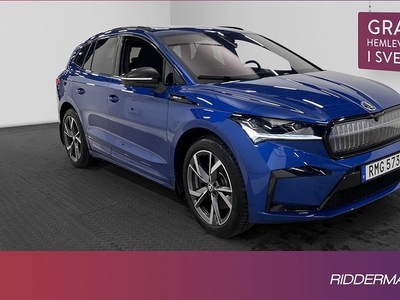 Skoda EnyaqiV 80X Sportline Pano Värm 360° Navi Drag 2023, SUV