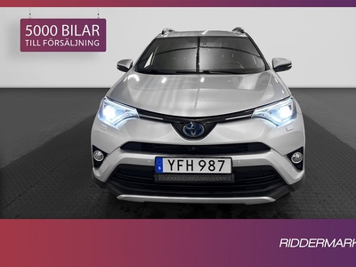 Toyota RAV4 Hybrid AWD 197hk B-Kamera Navi Drag H-Skinn