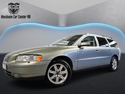 Volvo V70 2.5T AWD Kinetic,Ny besikt, Ny sevice, Drag