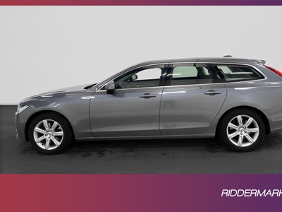 Volvo V90 D5 AWD Momentum D-värm VOC B-kamera Pano HuD Skinn