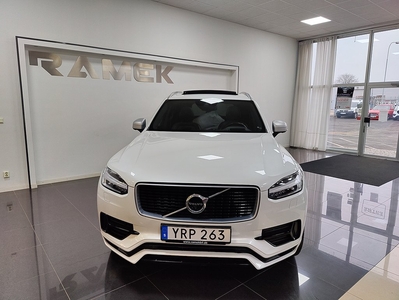 Volvo XC90 T8 TwEn AWD R-Design 7-sits HUD 360 kamera Euro 6