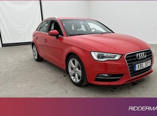 Audi A32.0 TDI Proline Sensorer Farthållare Välservad 2014, Halvkombi