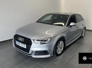 Audi A3S-Line Black Edition Automat 2019, Halvkombi