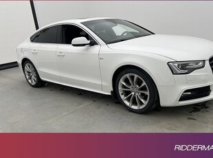 Audi A5Sportback TDI Q S-Line Taklucka Värm Navi Drag 2016, Sportkupé