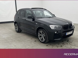 BMW X3xDrive20d M Sport Shadow Pano Fjärr-Värmare Välservad 2015, SUV