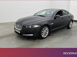 Jaguar XFTDi4 Elegance Kamera Navi Halvskinn Elstolar 2015, Sedan