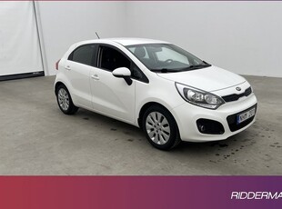 Kia Rio1.2 CVVT Advanced Rattvärme Välservad 0,48l mil 2013, Halvkombi