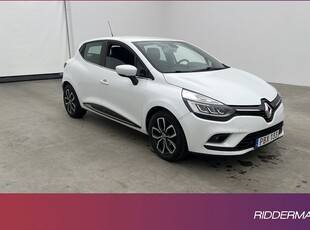 Renault ClioTCe Intens Kamera Navi Halvskinn Välserv 2017, Halvkombi