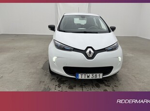 Renault Zoe R90 41 kWh 92hk Life Friköpt Batteri Farthållare