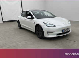 Tesla Model 3Long Range AWD AP Drag Sv.Såld 2021, Halvkombi