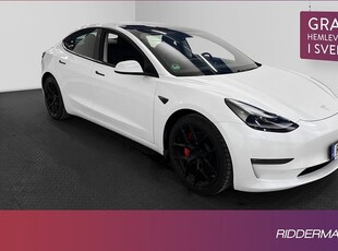 Tesla Model 3Performance AWD Svensksåld Autopilot 2021, Halvkombi