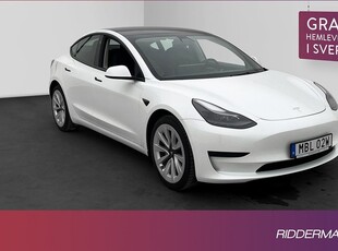 Tesla Model 3Standard Range Plus Svensksåld Autopilot 2021, Halvkombi