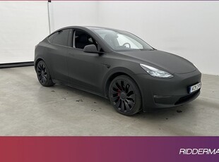 Tesla Model Y Performance AWD AP Dragkrok Svensksåld 2022, SUV