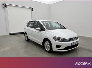 Volkswagen GolfSportsvan Style Navi CarPlay Sensorer 2016, Minibuss