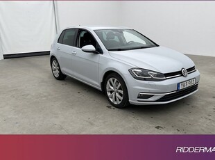 Volkswagen GolfTSI Premium Cockpit Värm Navi Kamera 2017, Halvkombi