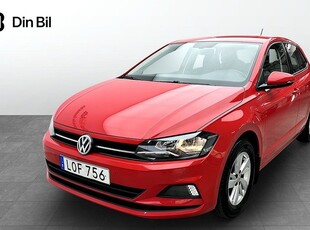 Volkswagen PoloTSI95 Komfortpaket P-sensorer 2018, Halvkombi