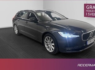 Volvo V90D4 Advanced Pano VOC Värmare Navi BLIS Drag 2017, Kombi