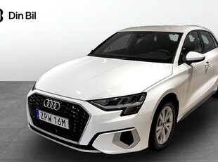 Audi A3Sportback 35 TFSI Proline Advanced 2023, Halvkombi