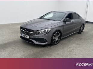 Mercedes CLA200Benz CLA 200 AMG Pano Kamera CarPlay Halvskinn 2017, Sportkupé