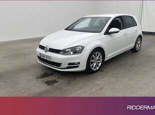 Volkswagen GolfHighline Plus Kamera Adaptiv Alcantara 2014, Halvkombi