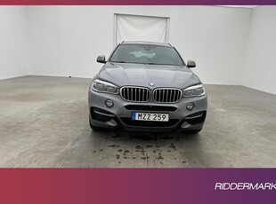 BMW X6 M50d 381hk M Sport Pano Cockpit H/K HUD Soft 4-Zon